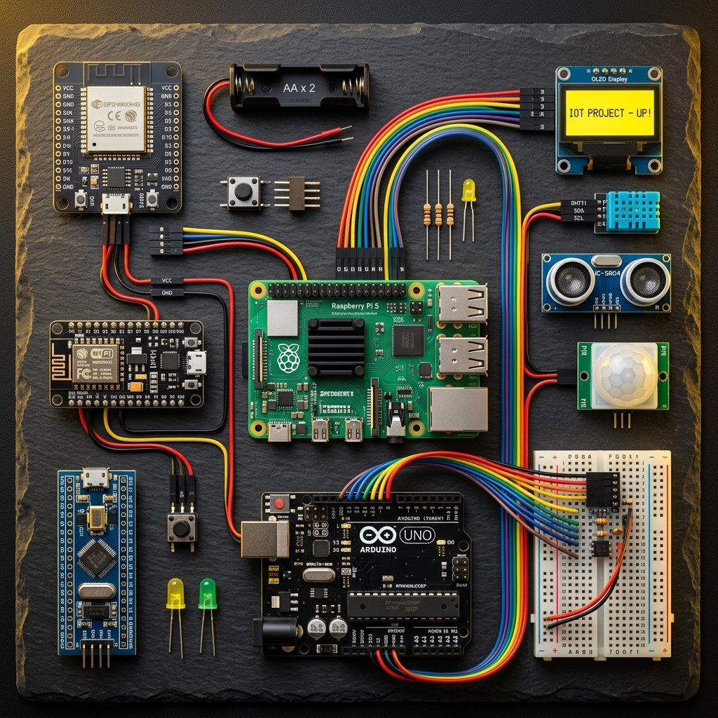 IoT Components ESP32 Arduino Raspberry Pi